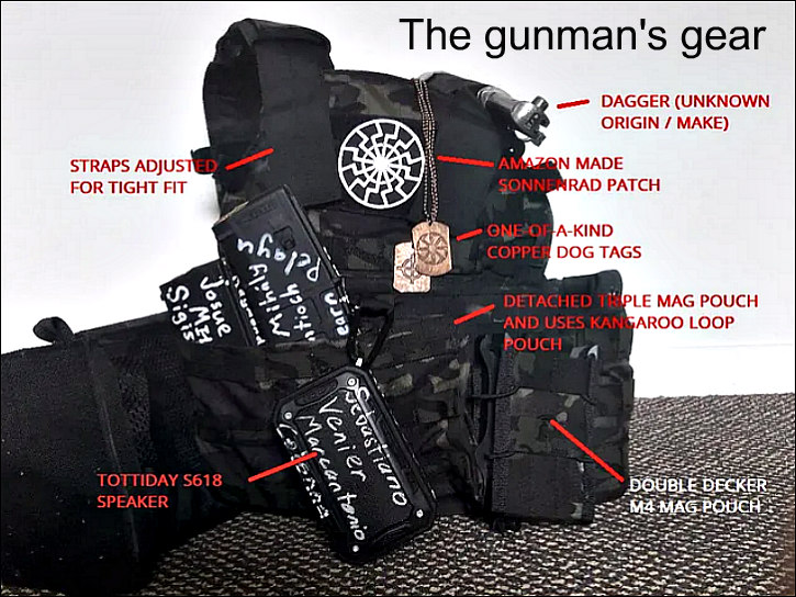 The gunman's gear