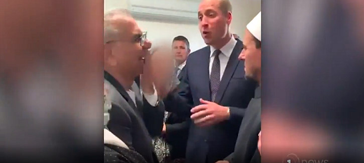 Adeeb Sami meeting Prince William