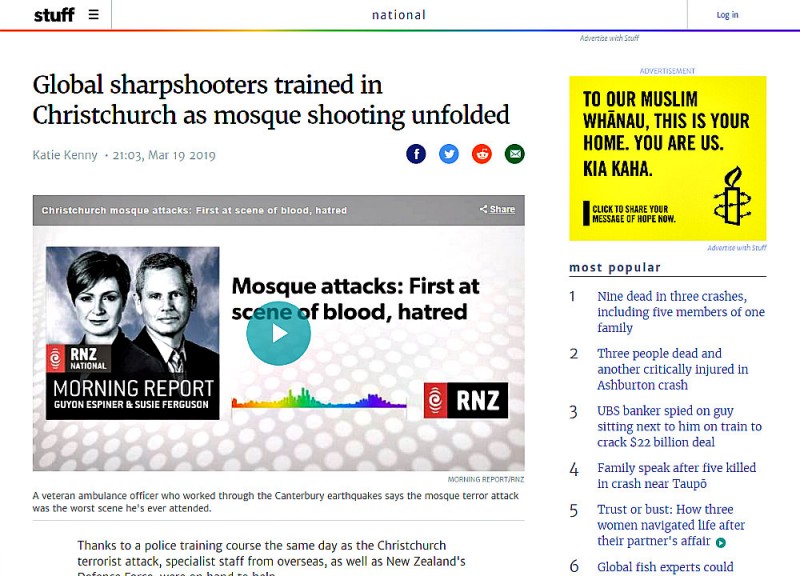 Global sharpshooters trained in Christchurch